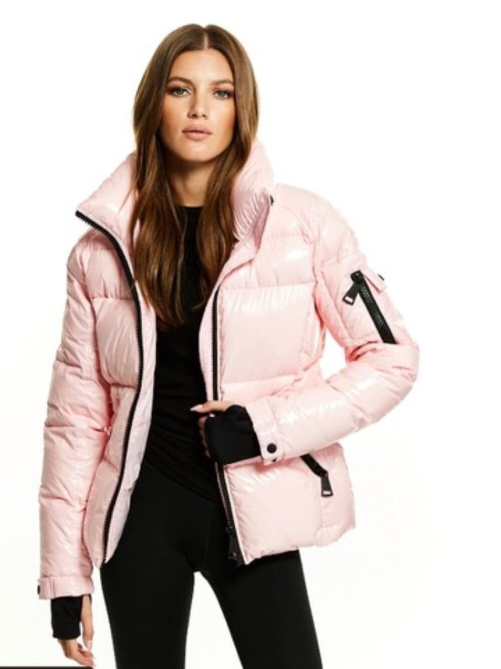 SAM Freestyle Down Puffer in Pink